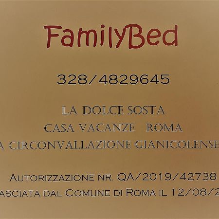 Familybed Roma Monteverde-Vaticano Екстер'єр фото